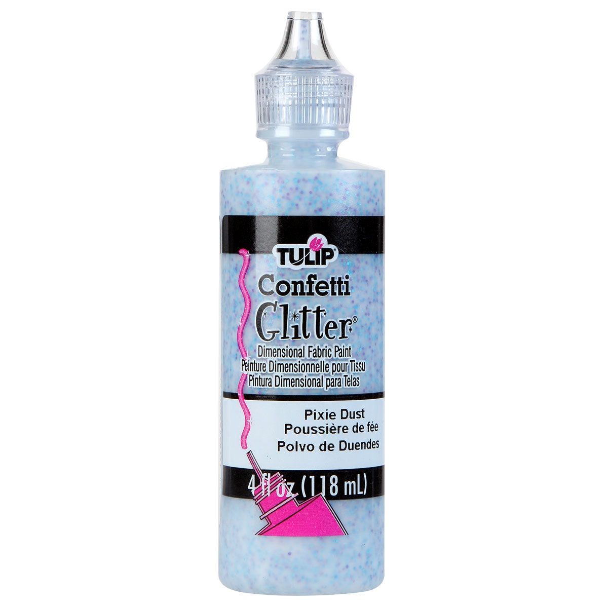 Tulip Puff Paint Confetti Glitter Pixie Dust 4 fl. oz. - 1