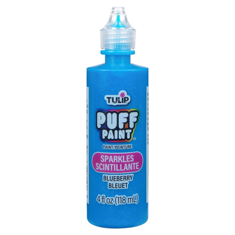 Picture of 20744 Tulip Dimensional Fabric Paint Sparkles Blueberry 4 oz.