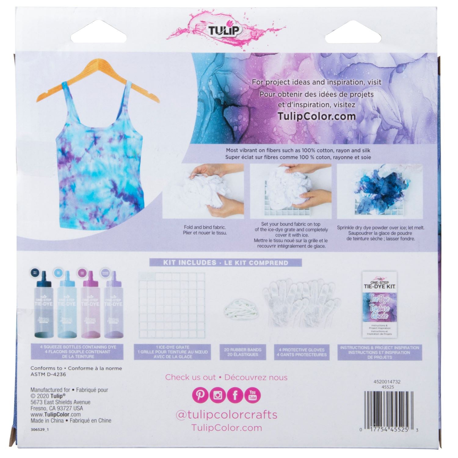 Picture of 45525 Tulip® One-Step Ice Tie-Dye Kit