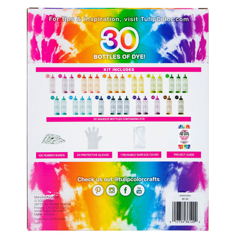 Picture of 36120 Tulip Ultimate 30-Color Tie-Dye Bundle