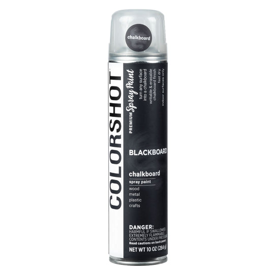 Picture of 47016 COLORSHOT Chalkboard Spray Paint Blackboard (Black) 10 oz.