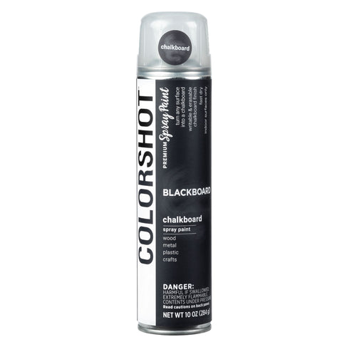 Picture of 47016 COLORSHOT Chalkboard Spray Paint Blackboard (Black) 10 oz.