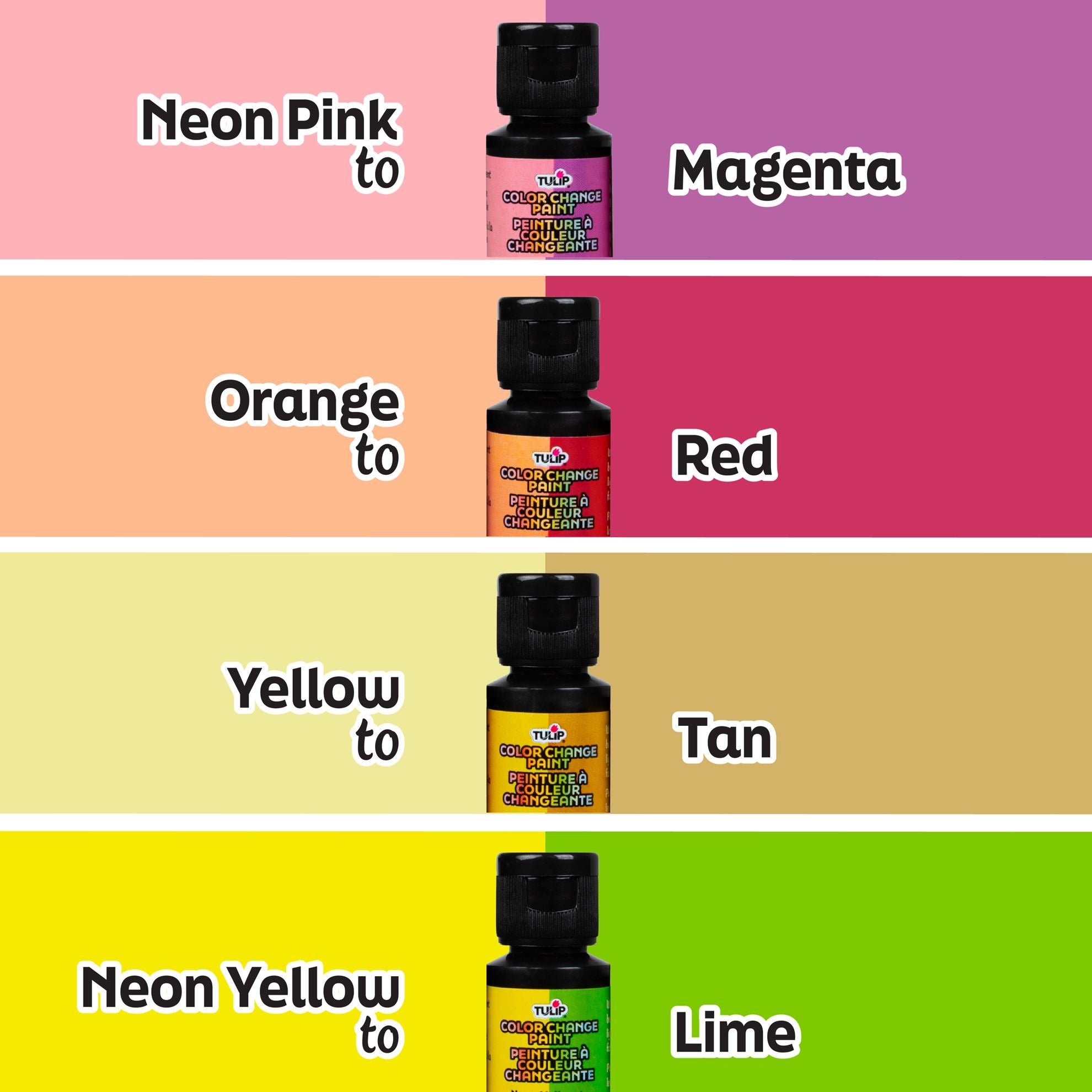 Picture of 49766 TULIP Color Change Paint 8-Pack