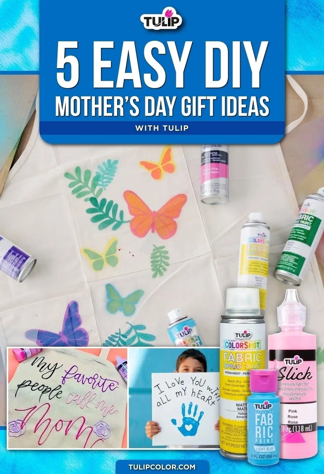 5 Easy DIY Mother’s Day Gift Ideas with Tulip