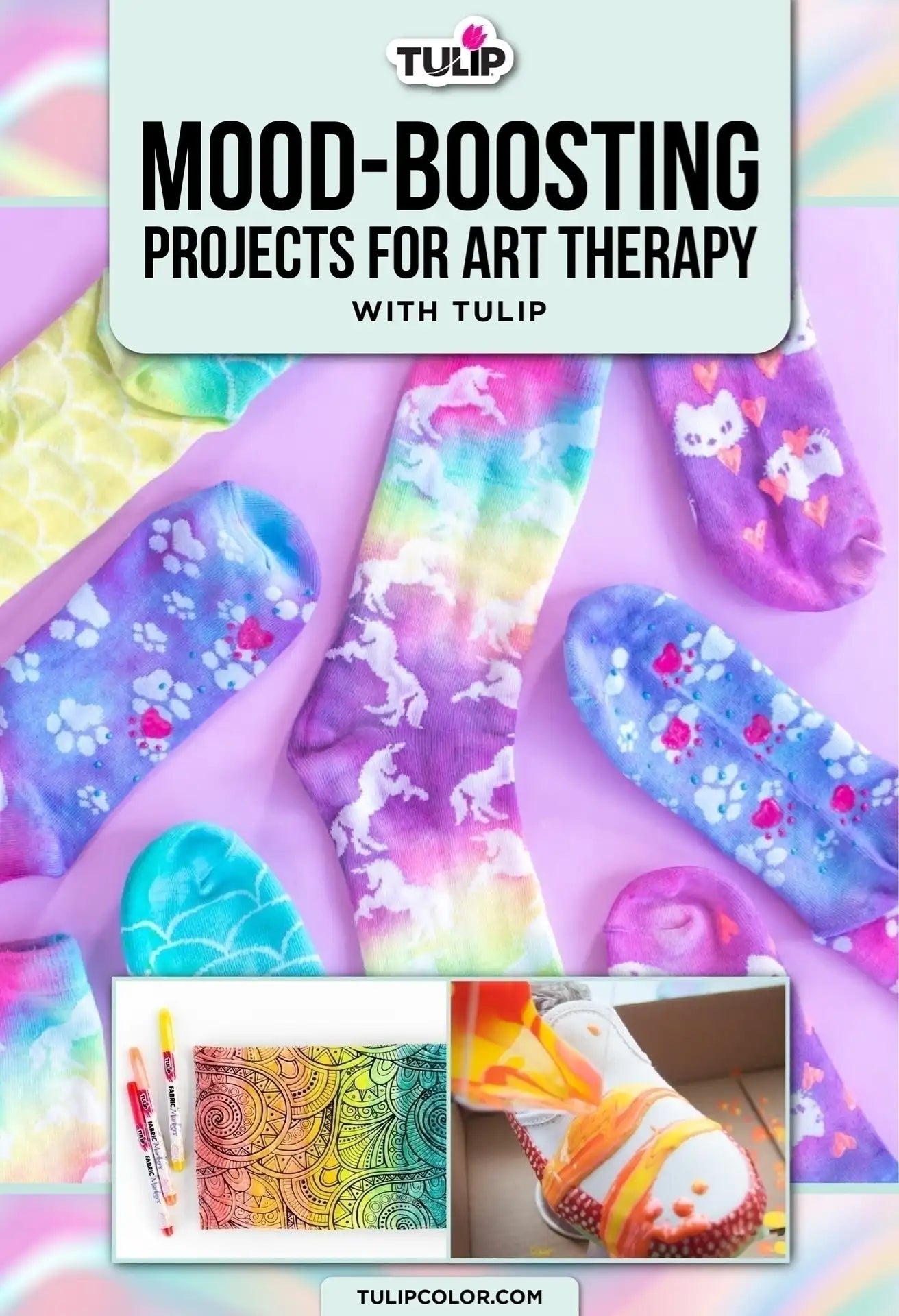 5 Mood-Boosting Projects for Art Therapy with Tulip
