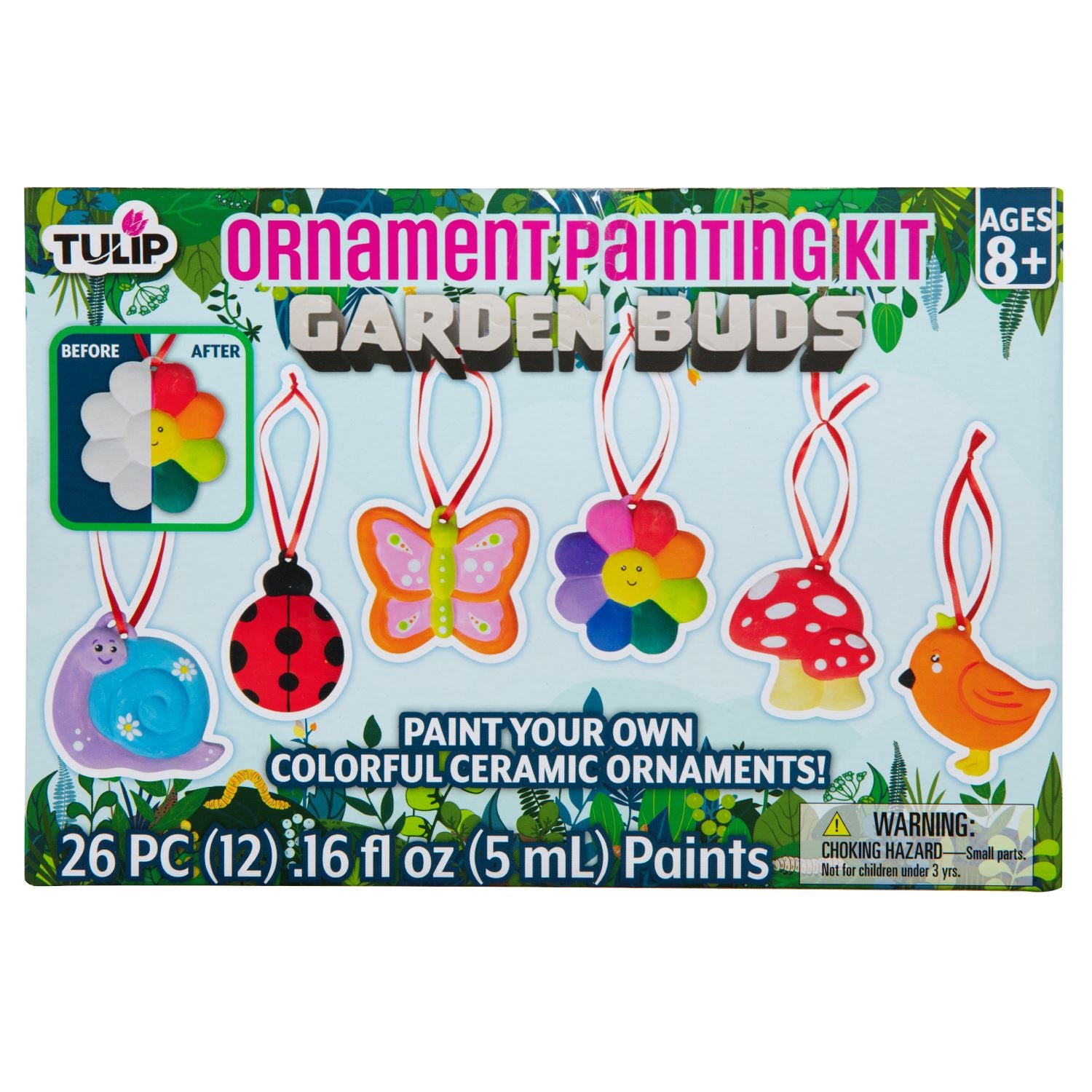 Picture of 48608 Tulip Garden Buds 6-Pc. Ornament Painting Kit