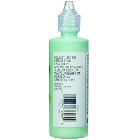 Picture of 16069 Tulip Dimensional Fabric Paint Glow Green 4 oz.