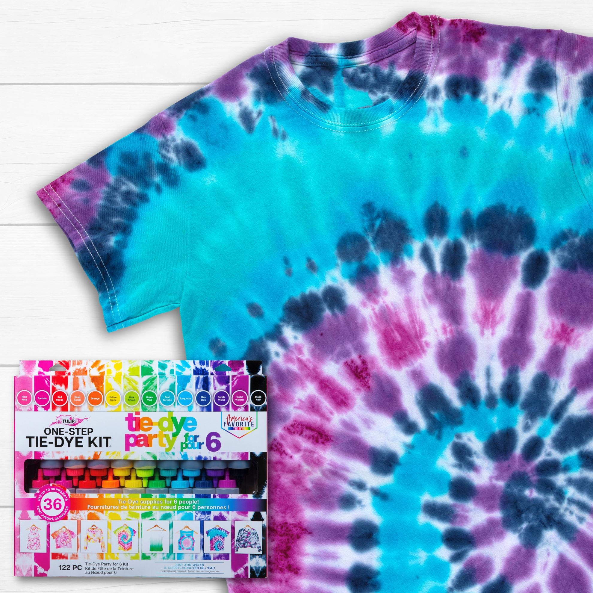 Picture of 32378 Tulip Tie-Dye Party 18-Color Tie-Dye Kit