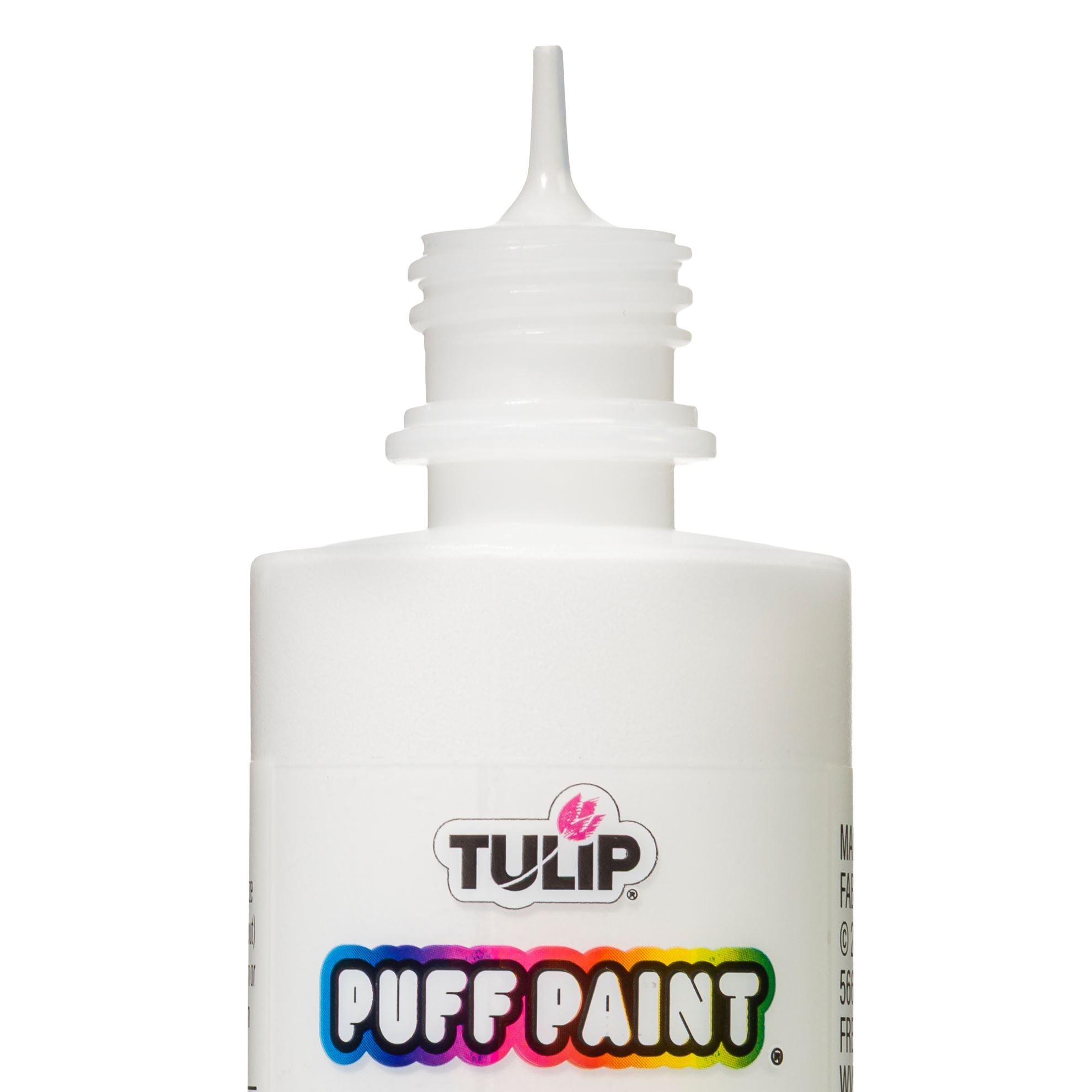Picture of 37563 Tulip Puff Paint Puffy White, Multi-Surface Craft Paint, 4 fl. oz. 3 Pack