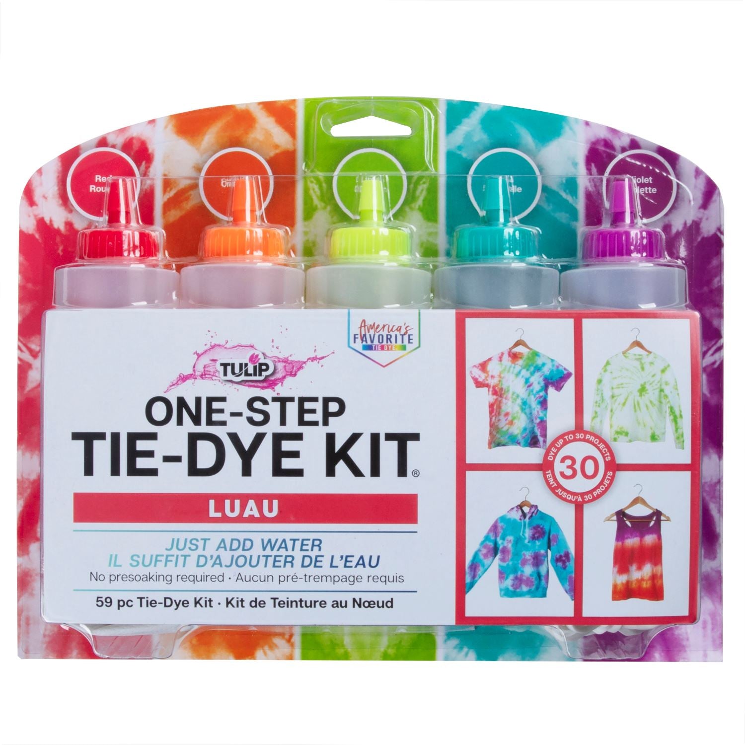 Picture of 31676 Luau 5-Color Tie-Dye Kit