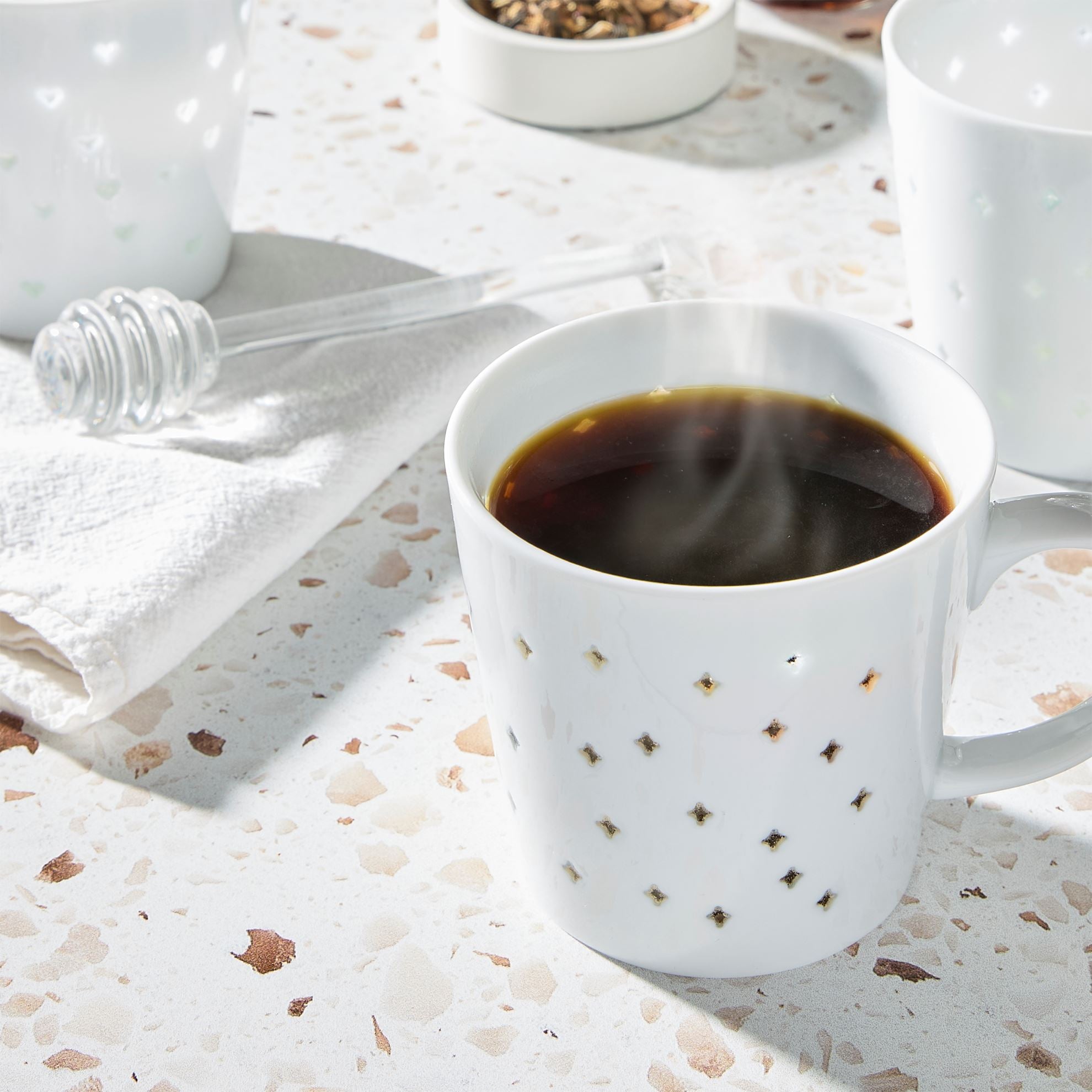 Picture of 50351 Tulip Transparent Mugs Diamonds 2 Pack