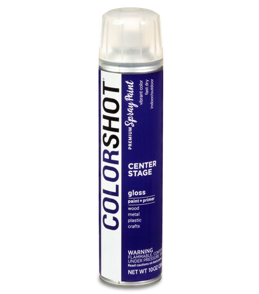 Picture of 48293 COLORSHOT Gloss Spray Paint Center Stage (Purple) 10 oz.