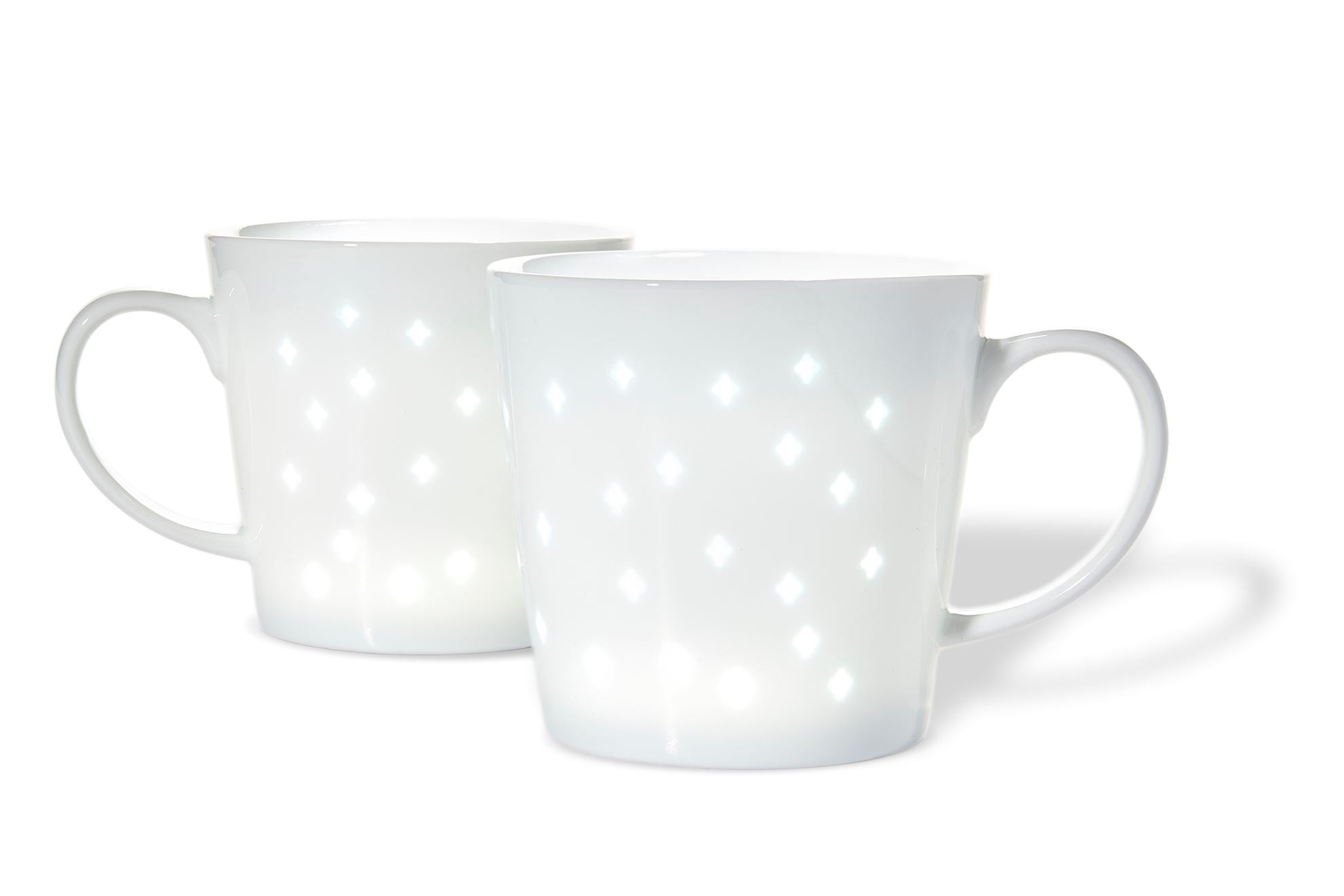 Picture of 50351 Tulip Transparent Mugs Diamonds 2 Pack