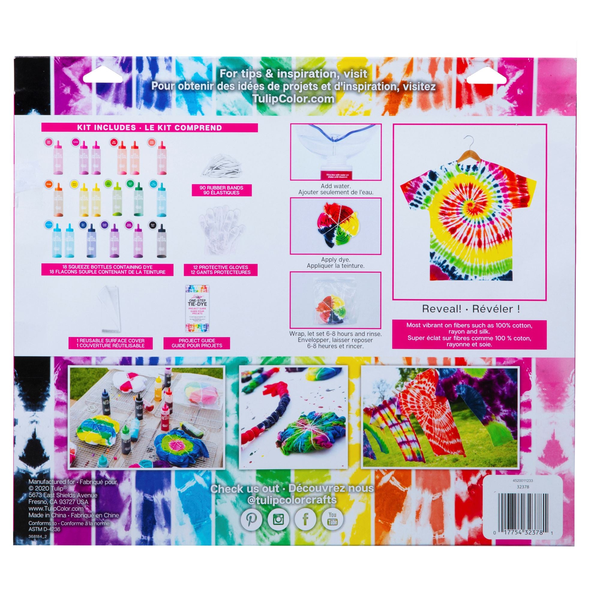 Picture of 32378 Tulip Tie-Dye Party 18-Color Tie-Dye Kit