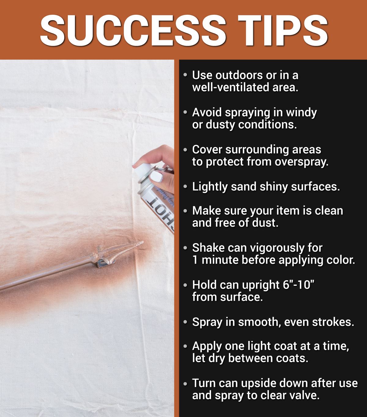 Picture of 48307 COLORSHOT Metallic Spray Paint Lucky Penny (Copper) 9 oz.