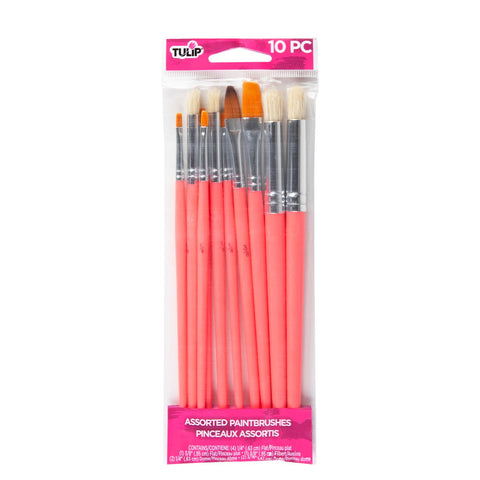 Picture of 40778 Tulip® Assorted Paintbrushes 10 Pack
