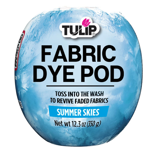 Picture of 48595 Tulip Fabric Dye Pod Summer Skies (aqua)