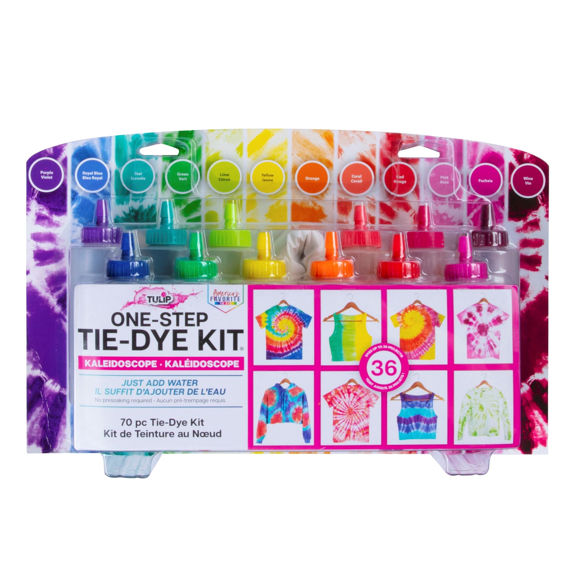 Picture of 31680 Tulip Kaleidoscope 12-Color Tie-Dye Kit