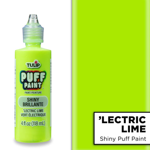 Picture of 26523 Tulip Dimensional Fabric Paint Slick Lectric Lime 4 oz.