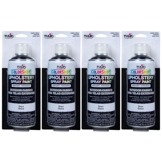 Picture of 37994 COLORSHOT OUTDOOR FABRIC SPRAY ONYX 4PK 8OZ CANS