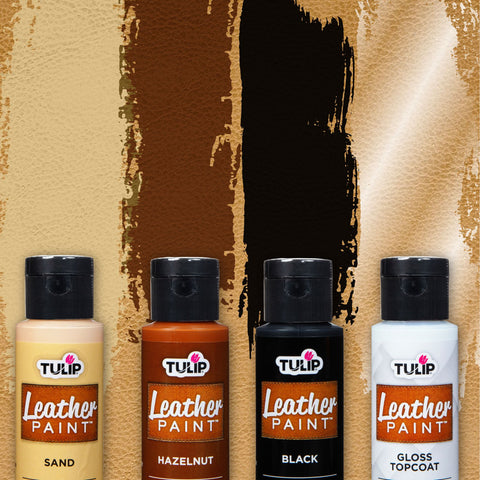 Picture of 49198                               TULIP LEATHER PAINT 4PK                           