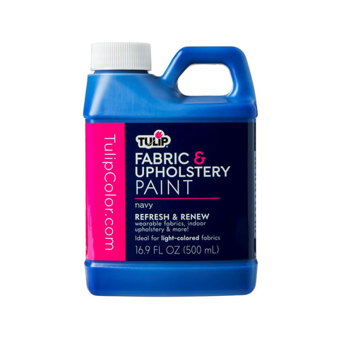 Picture of 50144                               TULIP UPHOLSTERY FABRIC PAINT NAVY                