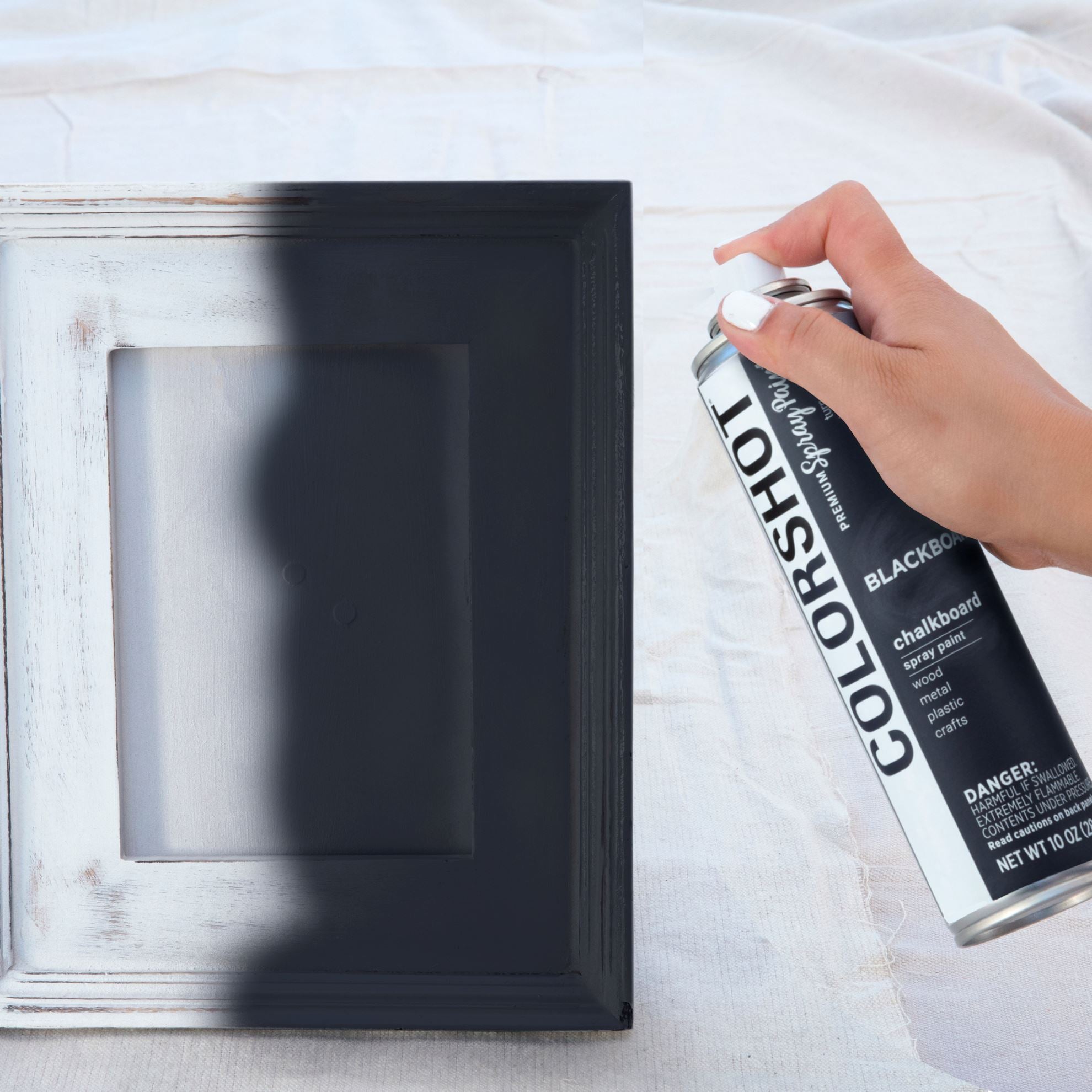 Picture of 47016 COLORSHOT Chalkboard Spray Paint Blackboard (Black) 10 oz.
