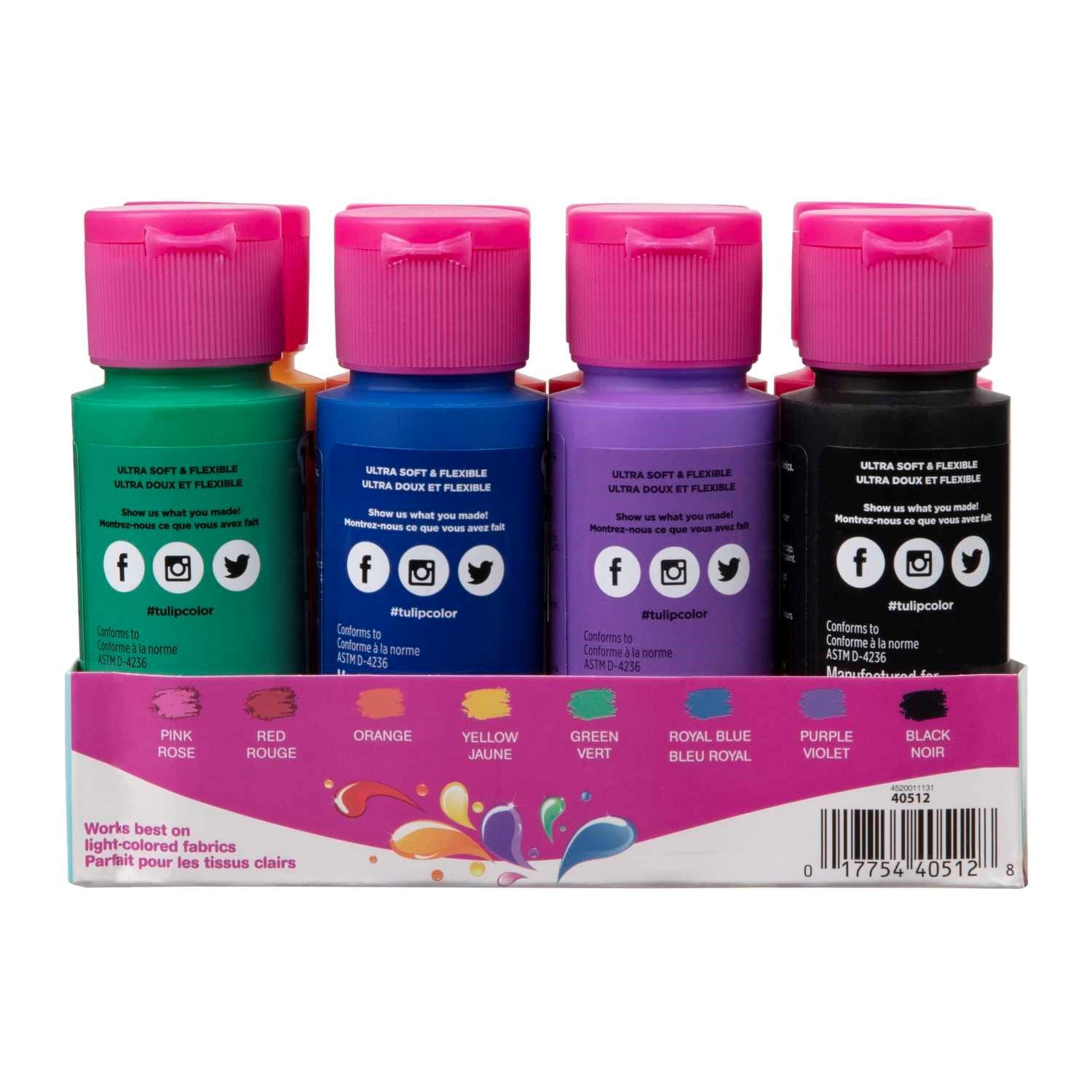 Picture of 40512                               TULIP MULTI SOFT AND FLEXIBLE RAINBOW 8PK         