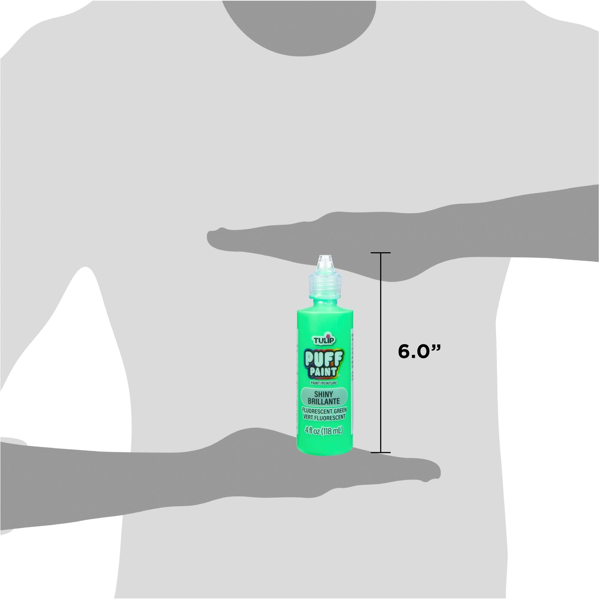 Picture of 41412 Tulip Dimensional Fabric Paint Slick Fluorescent Green 4 oz.