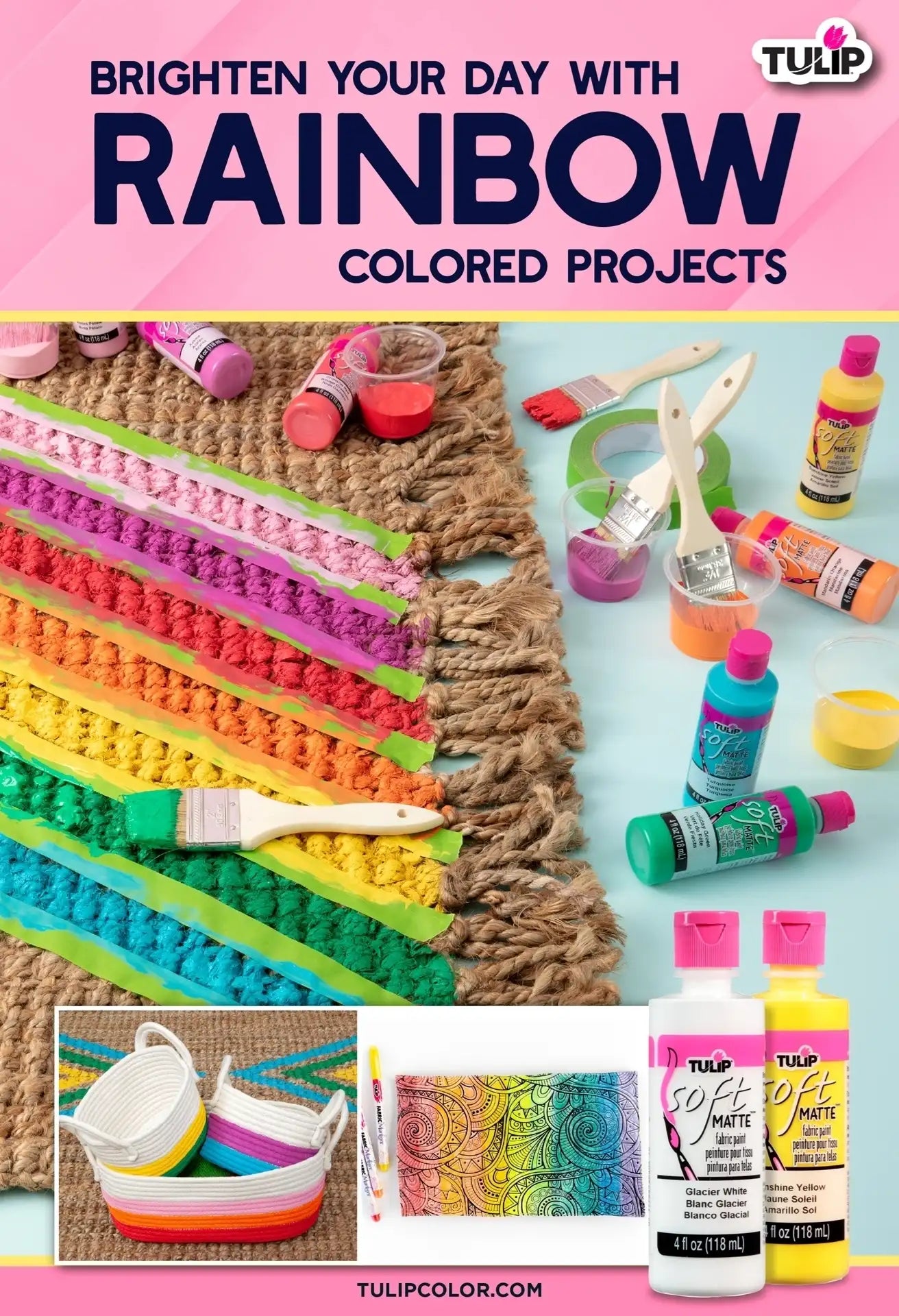 Brighten Your Day with these 10 Rainbow Colored Projects