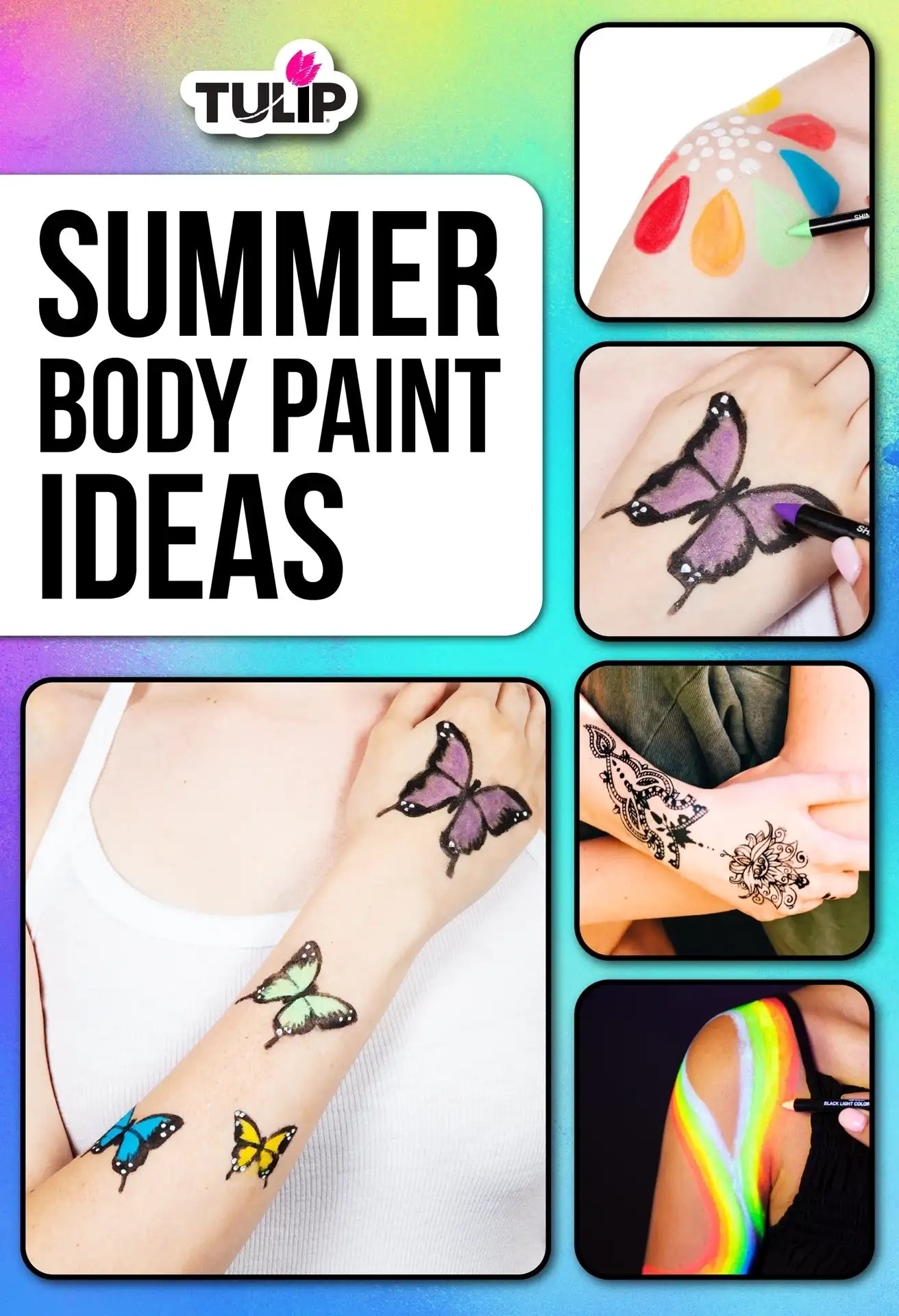 Five Fun Body Paint Ideas for Summer