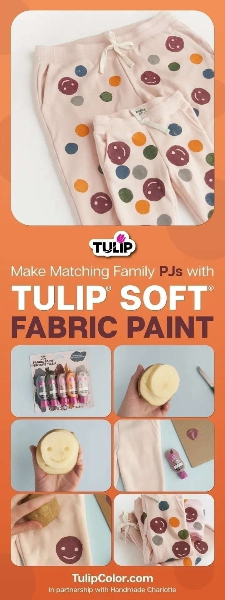 How to Use Fabric Paint for Matching Family PJs