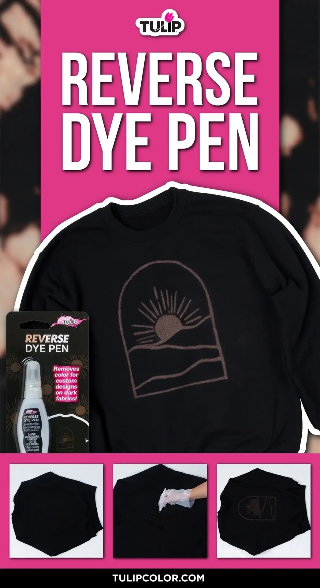 How to Use the Tulip Reverse Dye Pen