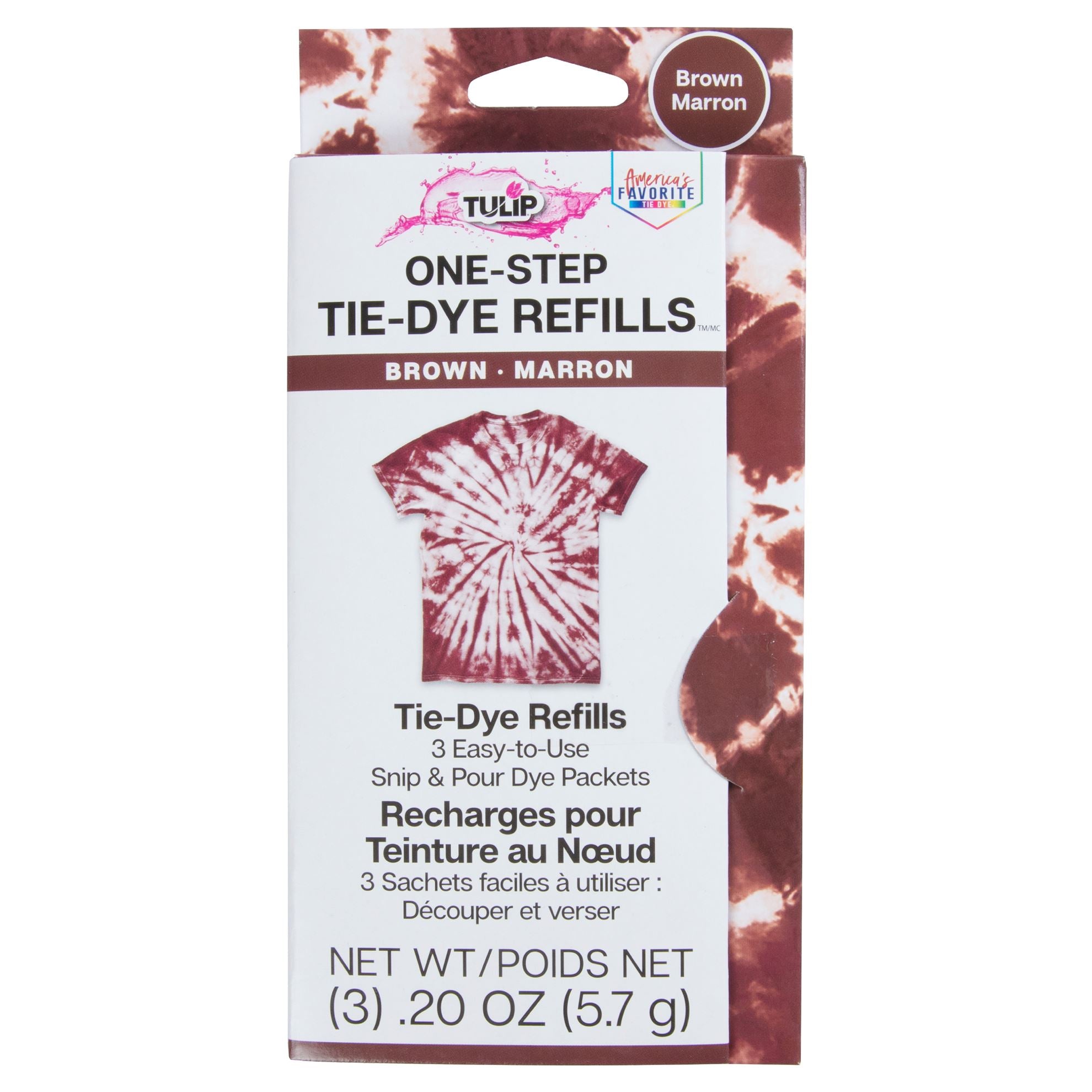 Picture of 47326 One-Step Tie-Dye Refills Brown