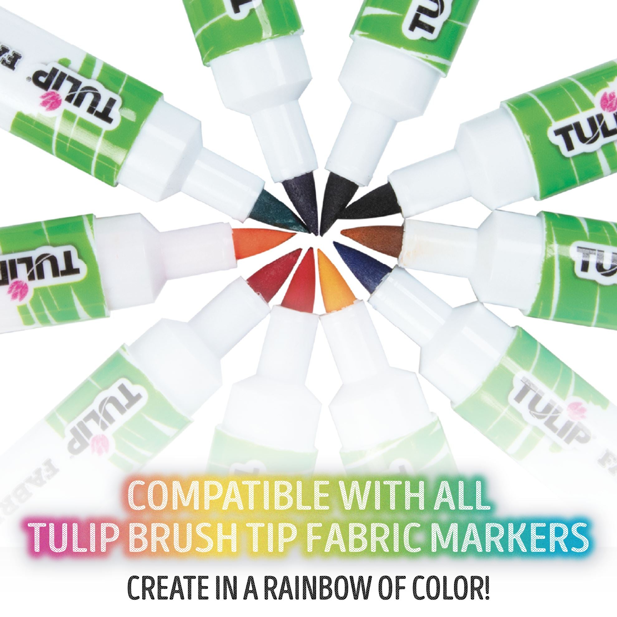 Picture of 49843 Tulip Airbrush Fabric Marker Kit