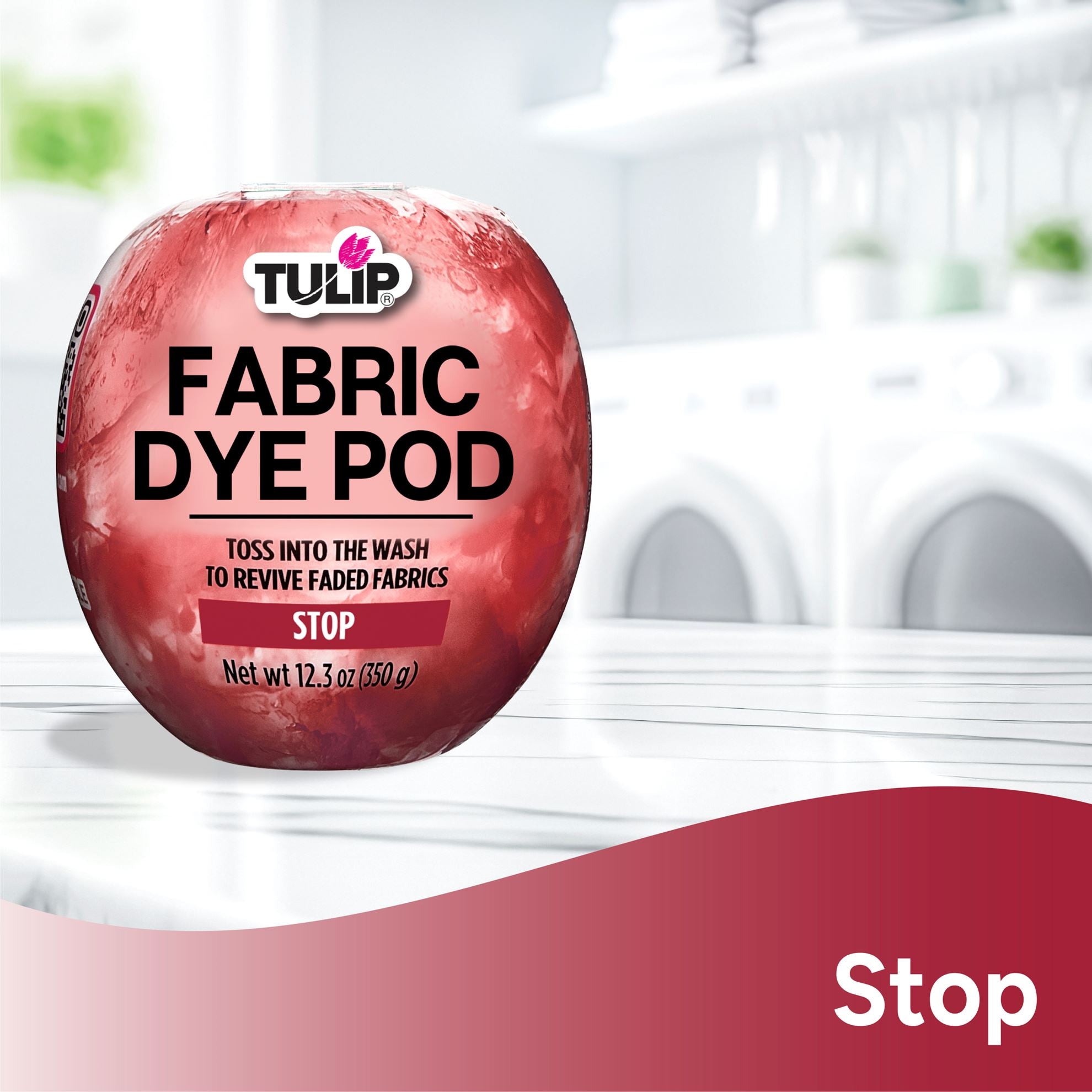 Picture of 48590 Tulip Fabric Dye Pod Stop (Red)