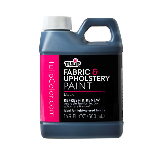 Picture of 50147                               TULIP UPHOLSTERY FABRIC PAINT BLACK               