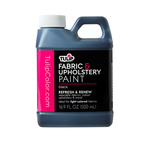 Picture of 50147                               TULIP UPHOLSTERY FABRIC PAINT BLACK               