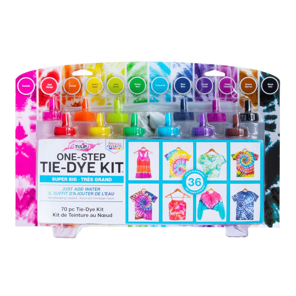 Tulip Super Big 12-Color Tie-Dye Kit – Tulip Color Crafts