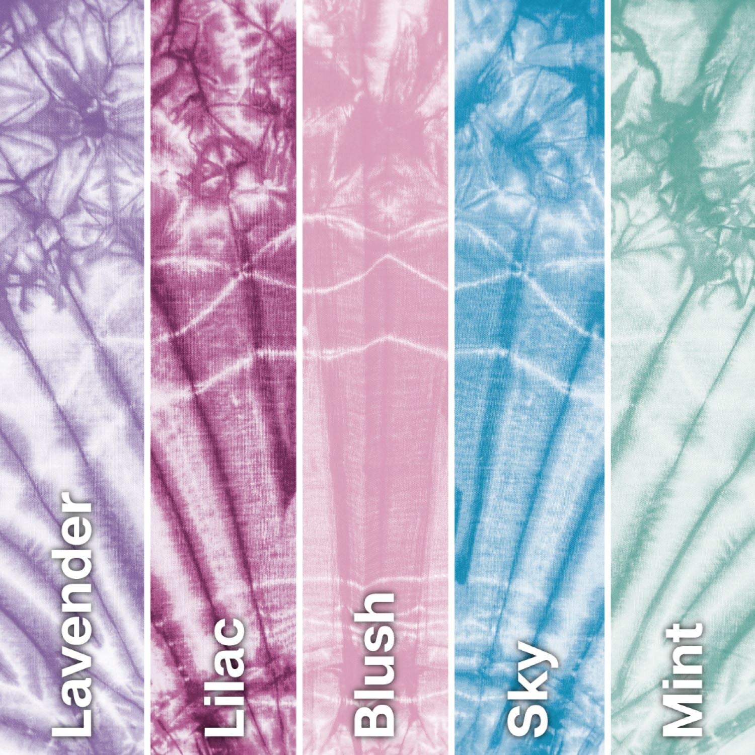 Picture of 44463 Pretty Pastels 5-Color Tie-Dye Kit