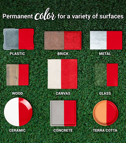 Picture of 48277 COLORSHOT Gloss Spray Paint Stiletto (Red) 10 oz.