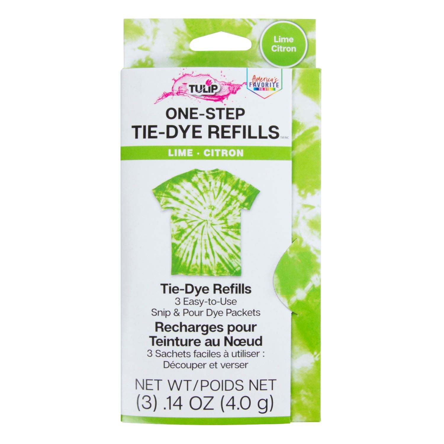 Picture of 47319 One-Step Tie-Dye Refills Lime Green