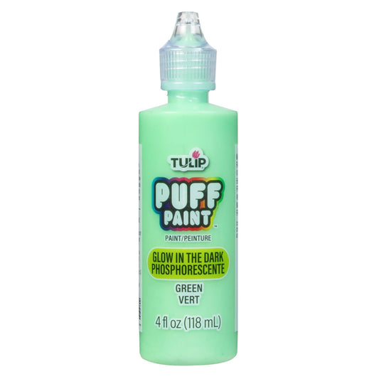Picture of 16069 Tulip Dimensional Fabric Paint Glow Green 4 oz.