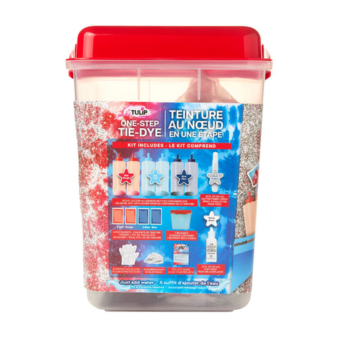 Picture of 49918                               TULIP ONE STEP TIE DYE AMERICANA TUB              