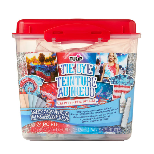 Picture of 49918                               TULIP ONE STEP TIE DYE AMERICANA TUB              