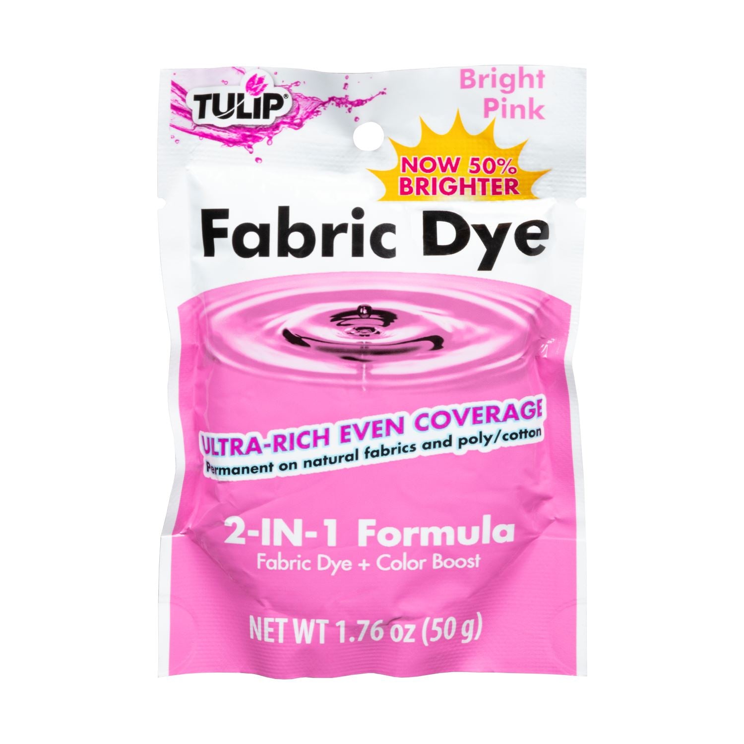 Tulip® Fabric Dye 2-IN-1 Formula Bright Pink - 1