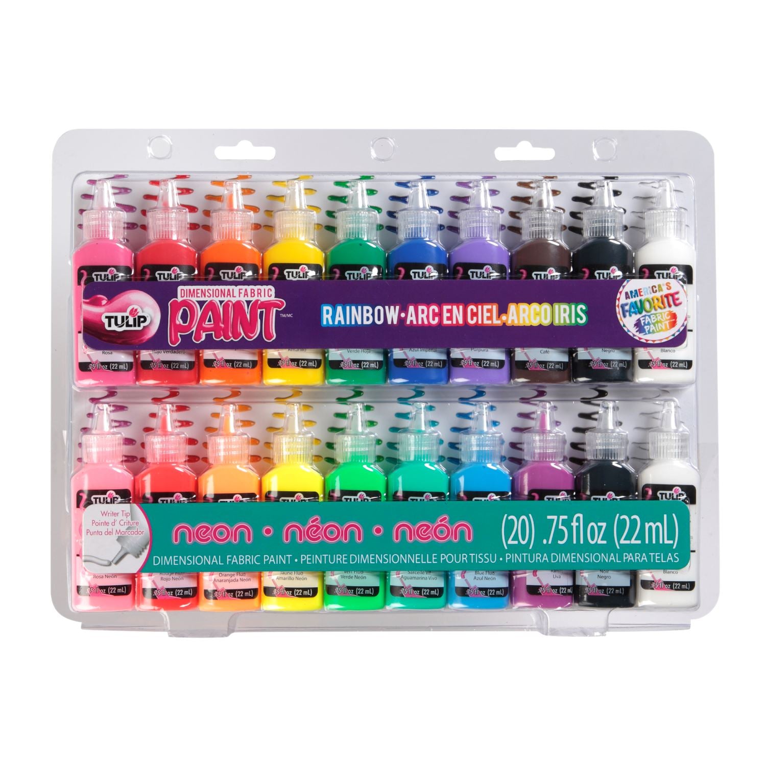 Picture of 35148 Rainbow & Neon 20 Pack