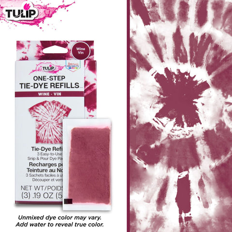 Picture of 47333 One-Step Tie-Dye Refills Wine