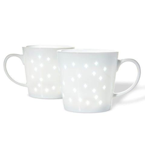 Picture of 50351 Tulip Transparent Mugs Diamonds 2 Pack