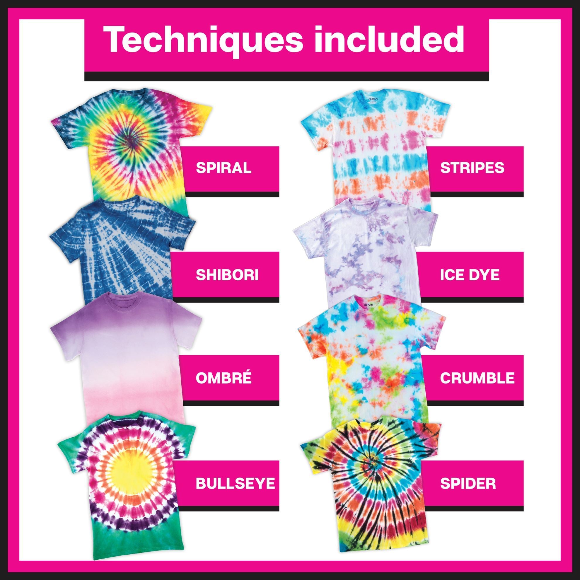 Picture of 34723-1                             TULIP BIG BOX TIE DYE PARTY KIT KIDS              